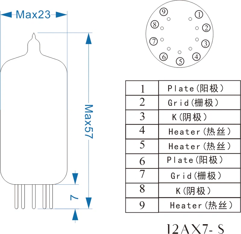 PSVANE ART TII 12AX7-S